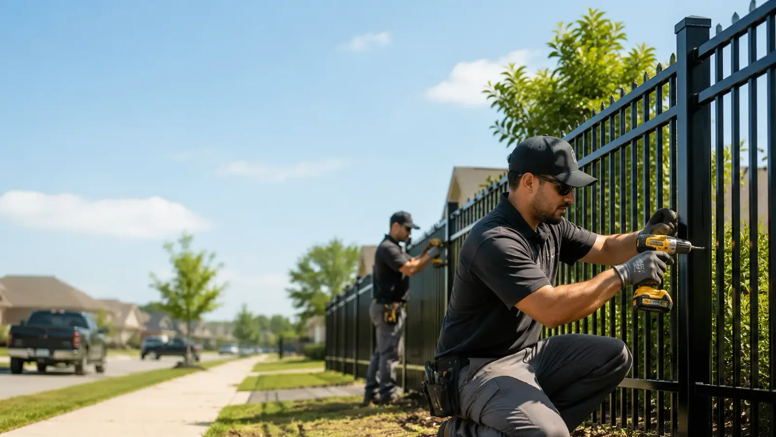 Metal Fence Installation in Smiley, TX
